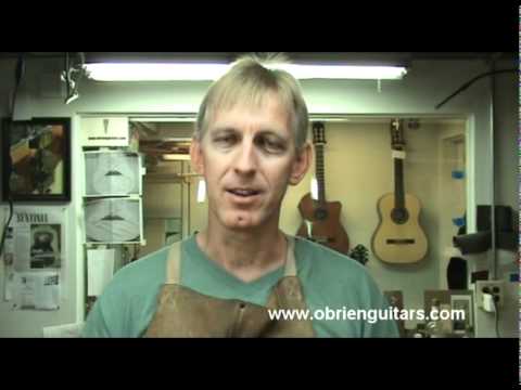 O'Brien OnLine Classical Guitar Building Course -  Controlling RH