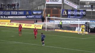 preview picture of video 'SVE TV: SV Eintracht Trier 05 - KSV Baunatal Saison 2014/2015 Szenen des Spiel'