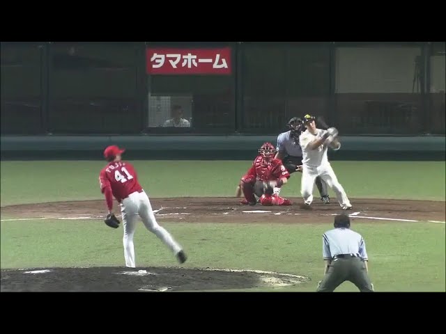 【ファーム】ついに追いついた!! ホークス・塚田の同点タイムリーヒット!! 2017/7/28 H-C(ファーム)