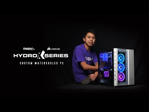 Building a Custom Water-cooled Gaming PC featuring Corsair Hydro X Series