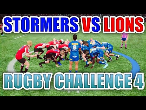 RUGBY CHALLENGE 4 - STORMERS vs LIONS | Round 15 | H