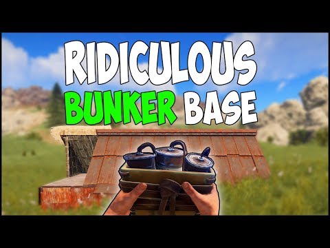 RAIDING AN ARMOURED SURGE DESIGNED BUNKER BASE! (Rust Survival)