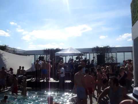 Funkerman @ In Love We Play Rooftop Poolparty  - WMC Miami 2010