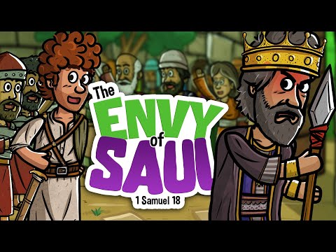 The Envy of Saul 😒| Covenant of Jonathan and David 🤝 | Animated Bible Story | My First Bible | 58
