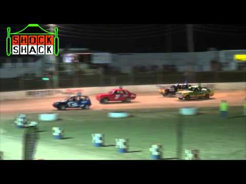 Junior Sedans - Heat 6 - Australian Title - Mackay Speedway - 19.01.13