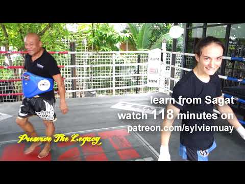 Sagat "Street Fighter" Showing Elbows | Muay Thai Library Project