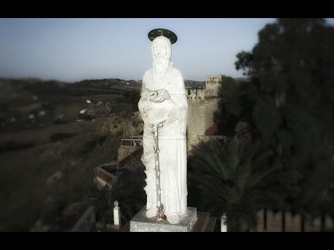 Drone sopra la Collina di San Calogero Bianco - Agrigento HD