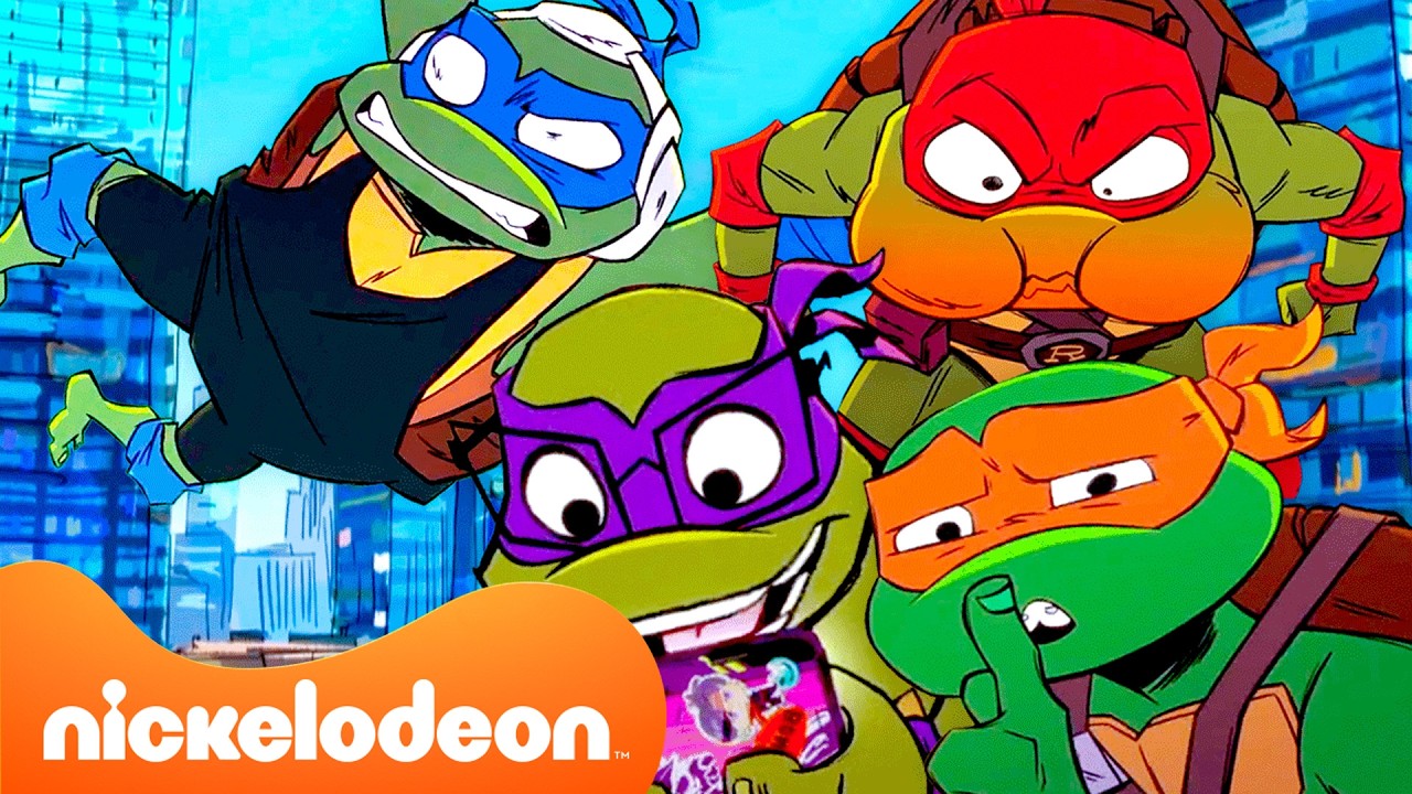 TMNT | Momen terlucu dari musim 2 Tales of the TMNT! 🐢 | Nickelodeon Bahasa