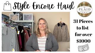 I sourced 31 items at Style Encore for $120 to list online for over $1000!