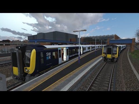 Train Simulator Classic TSC24 SWML 1W22 1459 Bournemouth to London Waterloo AP450