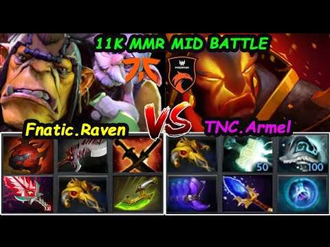 TNC Armel Ember Spirit SEA No.1 MIDLANE 11K MMR Battle  vs Fnatic Raven Alchemist True Carry Dota 2