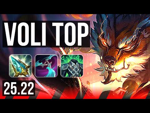 VOLIBEAR vs ILLAOI (TOP) | 6 solo kills, 13/3/3 | EUW Diamond | 25.22
