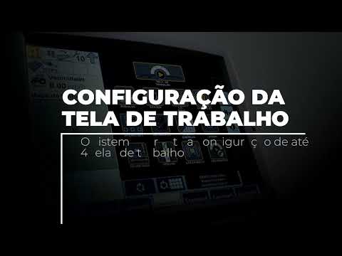 Plantadeira New Holland PL 7000   Configuração do Layout de Tela