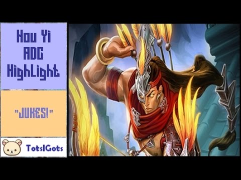 Smite Highlights - "Jukes" Hou Yi ADC Gameplay