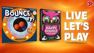 Happy Double (No Risk, no Trouble) & Bounce It - Live Let's Play mit Flo & Ben