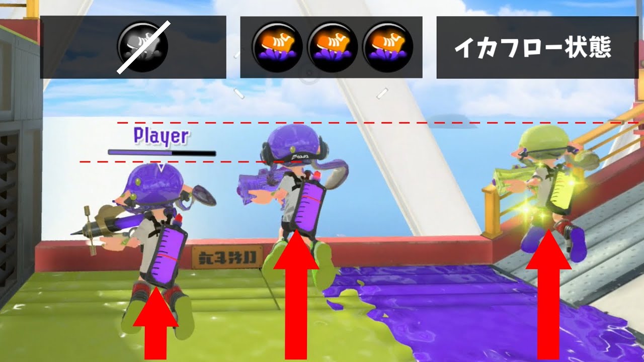 【イカフロー分析】更新データVer.11.0.0の変更を比較してみた【スプラ3】