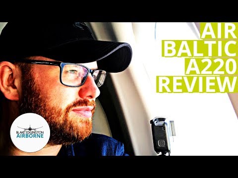 AIR BALTIC: economy class on the brilliant Airbus A220