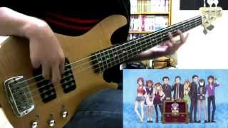 Ryuugajou Nanana no Maizoukin OP「Butterfly Effect」Bass Cover