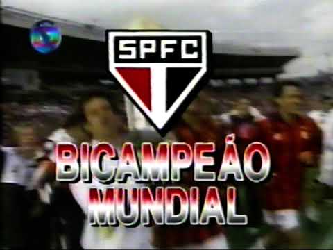 SÃO PAULO 3x2 MILAN - Copa Intercontinental 1993 - Homenagem ao bicampeonato mundial do SPFC (Globo)