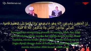 Download lagu surah  An-nisaa:142-143 dengan artinya / KH Muammar ZA mp3