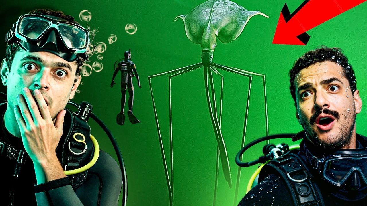 15 COISAS ASSUSTADORAS ENCONTRADAS no FUNDO DO MAR