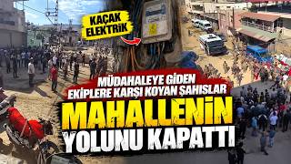 Kaçak elektrik denetiminde gerginlik