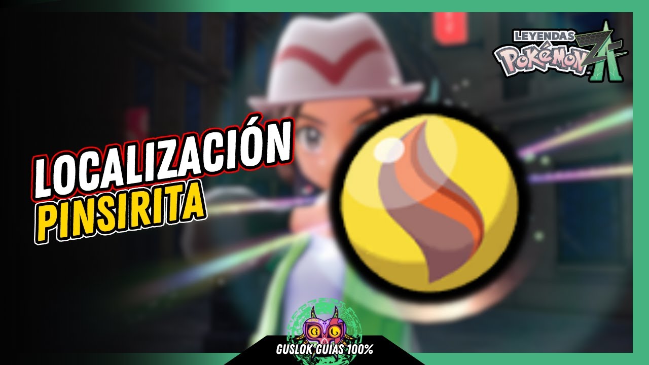 UBICACIÓN de la PINSIRITA | GUÍA 100% | 💯Leyendas Pokemon: Z-A🏆 UBICACIÓN de la PINSIRITA | GUÍA 100% | 💯Leyendas Pokemon: Z-A🏆