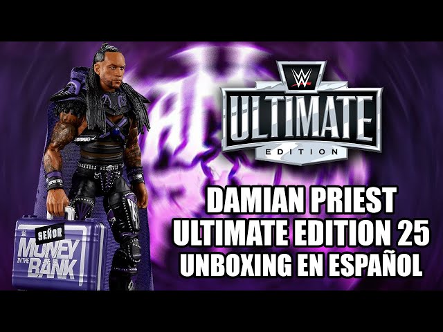 Vídeo relacionado con Mattel WWE Elite Series122 Damian Priest Figura de acción y Accesorios, Figura de acción Coleccionable de 15,24cm con 25puntos de articulación y Manos Intercambiables, JHT53