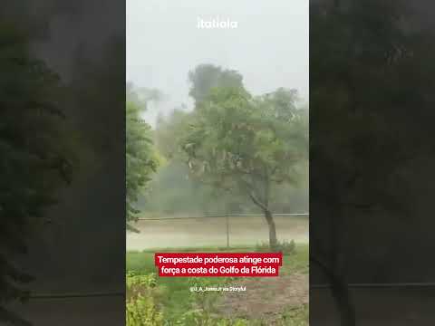 TEMPESTADE ATINGE PARTE DA FLÓRIDA
