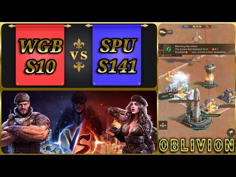 SPU (S141) V/S WGB (S10) | Oblivion Event ::: Last Shelter Survival