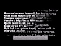 Sencho -Texakan Rap (Lyrcs) 