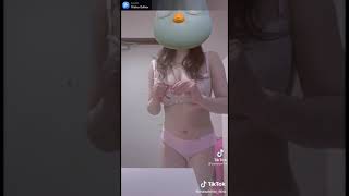 《エロTikTok》『巨乳』ヤバいので顔隠します