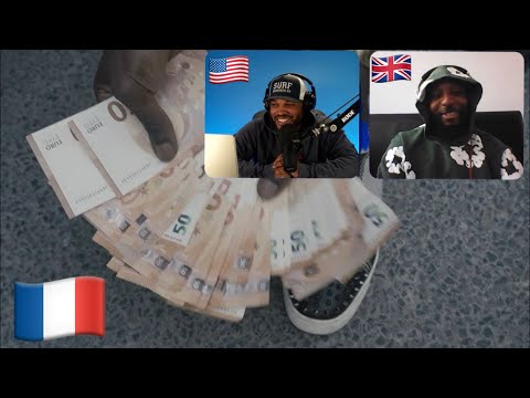 American 🇺🇸 & UK 🇬🇧 First Reaction to 🇫🇷 GAZO x Freeze Corleone 667 - DRILL FR 4