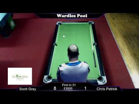 Wardles Pool; Scott Gray v Chris Patrick