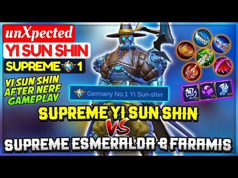 Supreme YSS VS Supreme Esmeralda & Faramis [ Supreme 1 Yi Sun Shin ] unXpected - Mobile Legends