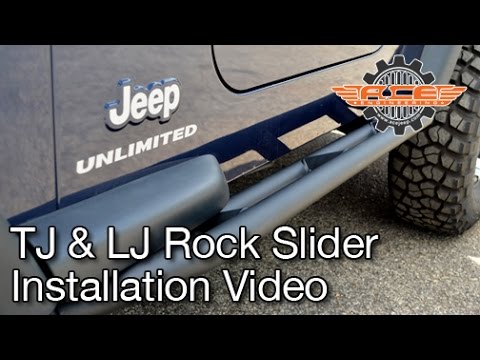 How to Install ACE TJ & LJ Rock Sliders