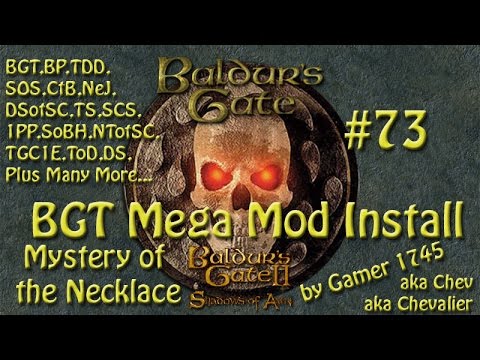 Let's Play Baldur's Gate Trilogy Mega Mod Part 73 - Mystery of the Necklace