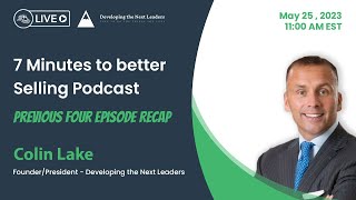 7 Minutes to Better Selling Podcast - S2 - Ep.12