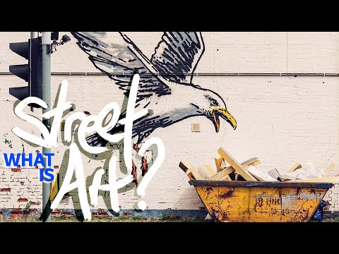 Street Art - Behind the News