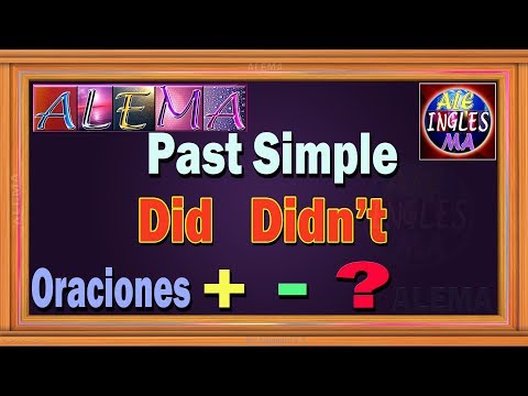 Simple Past Tense in English - Sentences with Didn't - Yes/No Questions | Lesson # 26