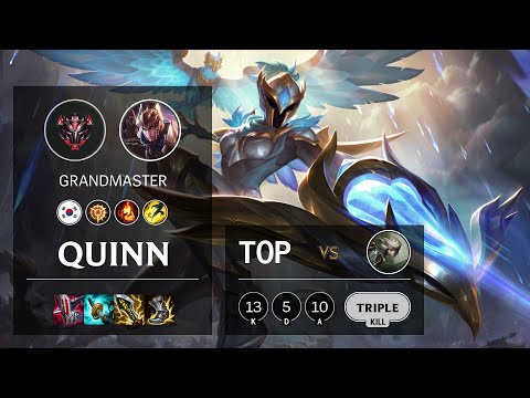 Quinn Top vs Camille - KR Grandmaster Patch 11.7