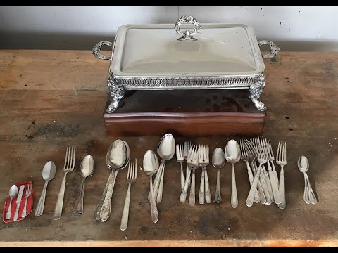 Scrapping silverware. Which ones are really silver? Some tips and tricks.