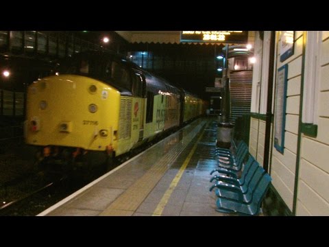 Prestatyn 22.2.2017 - Colas 37116 / DBSO 9703 on test train