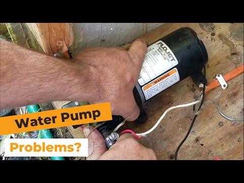 Replace a Flojet Water Pump for Off Grid Water Harvesting System
