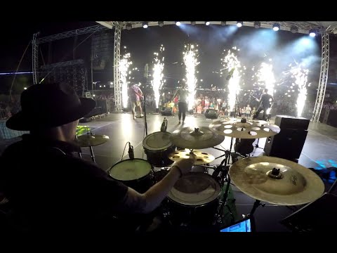 Slavin & Julian's Laughter - LOST - Live Drum Cam