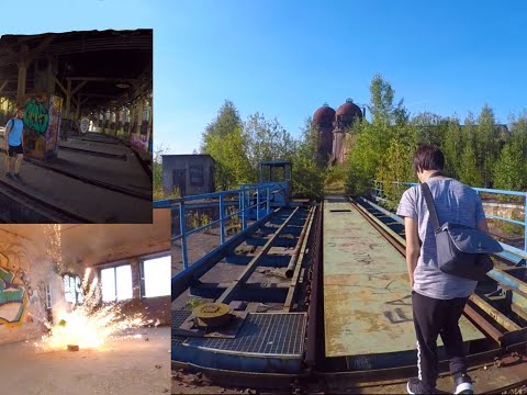 Exploring Abandoned Railway station in Germany (Leipzig) (S2 E6)