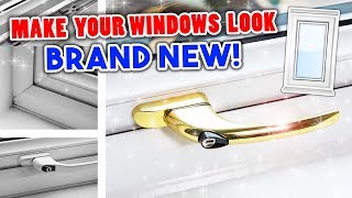 How to clean UPVC windows - PLUS Seal & Handle Replacement - Easy DIY