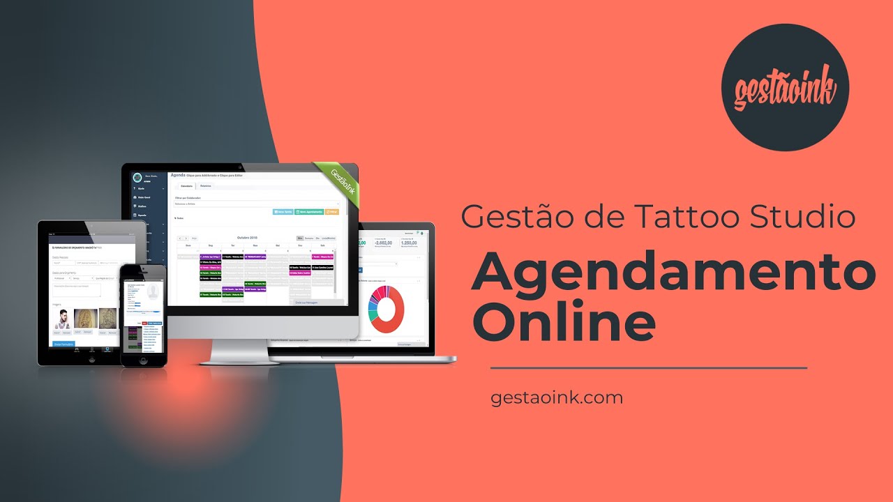 Link agendamento online para tatuadores