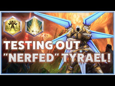 Tyrael Sanctification - TESTING OUT "NERFED" TYRAEL! - Grandmaster Storm League