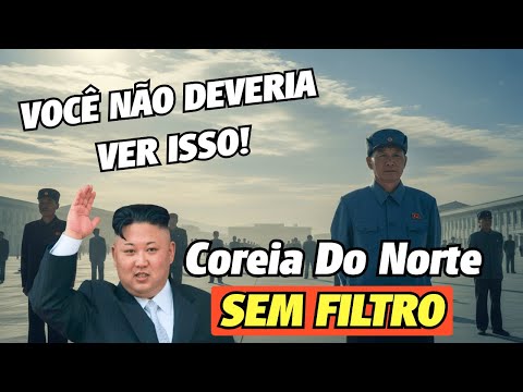 COREIA DO NORTE SEM FILTRO: Pessoas Vivendo Onde Nada É Livre